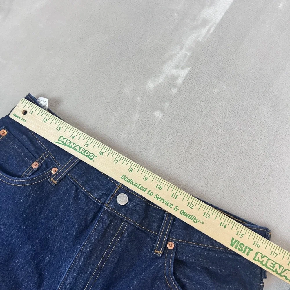 Levis 517 Jeans Mens 36x34 Blue Denim Bootcut Workwear Western Americana Casual